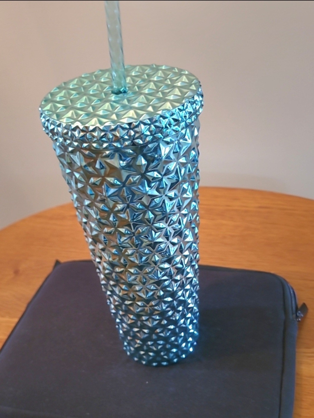 24 Ounce Studded Tumbler With Lid & Straw